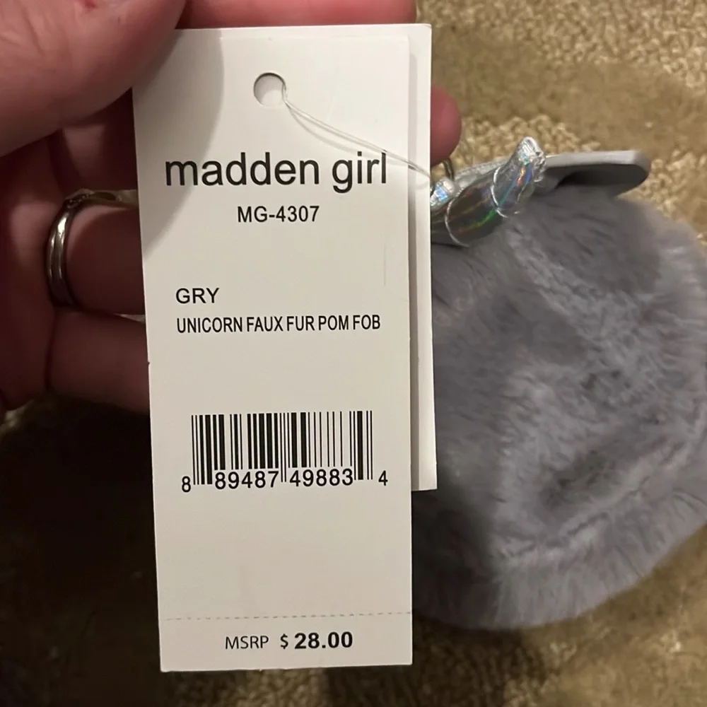 Madden Girl keychain coin